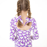 Paranormal Naptivity Pigtail Bow Clip Set - Phantom Purple - DROPPING JULY 22ND