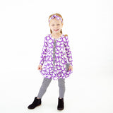 Paranormal Naptivity Ruffle Tunic and Pants Set - Phantom Purple - DROPPING JULY 22ND