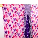 Color Me Cupid Ruffle Reversible Blanket