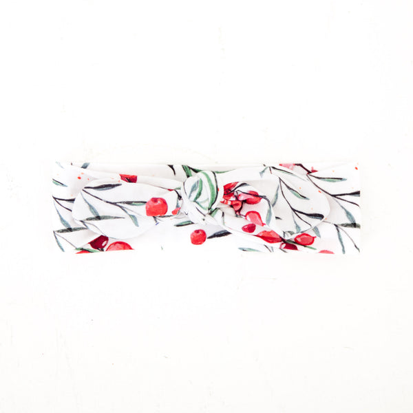 Very Merry Berry Topknot Headband