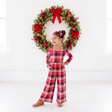 Rudolph’s Plaid Leggy Romper