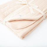 Sand Quilted Adult Bamboo Blanket - Two Layer