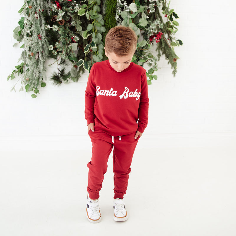 Santa Baby Jogger Set - Children's