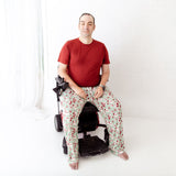 We Believe Men's Short Sleeve Loungewear - Wintergreen