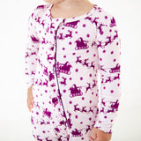 Sleigh All Day Convertible Footie - Sugarplum Sky - DROPPING AUGUST 19TH