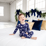 Sleigh All Day Convertible Footie - Starlit Navy