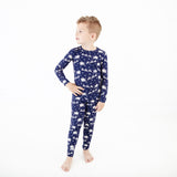 Sleigh All Day Two Piece Pajama Set - Starlit Navy - DROPPING AUGUST 19TH