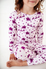 Sleigh All Day Two Piece Pajama Set - Sugarplum Sky - DROPPING AUGUST 19TH