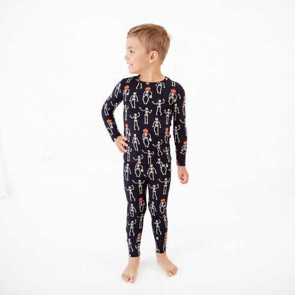 メンズウェア RUSSELUNO SKELETON JERSEY SKINNY PANTS Skeleton Crew Bamboo Baby Pajama Sets for Kids – Dreamiere