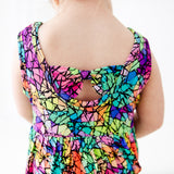 Prism Pop Little Bow Bodysuit Twirler Dress