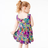 Prism Pop Little Bow Bodysuit Twirler Dress