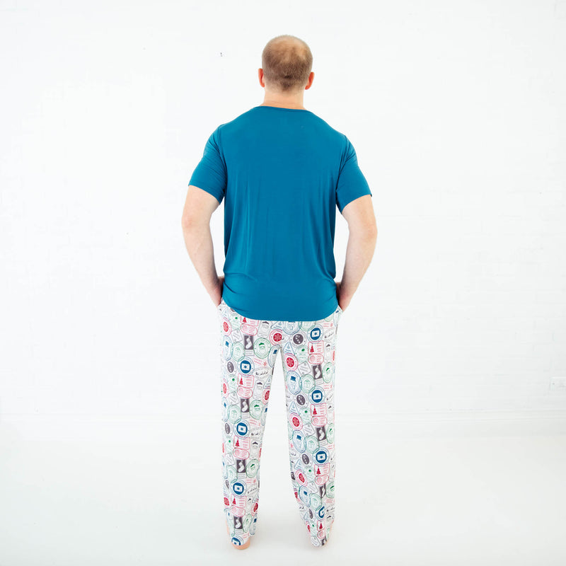 Letters To Santa Men's Short Sleeve Loungewear