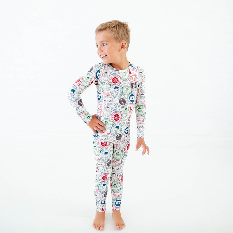 Letters To Santa Two Piece Pajamas Set