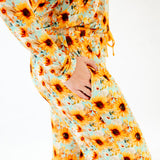 Sunny Side Up Women's Long Sleeve Loungewear Set