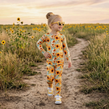 Sunny Side Up Two Piece Pajamas Set
