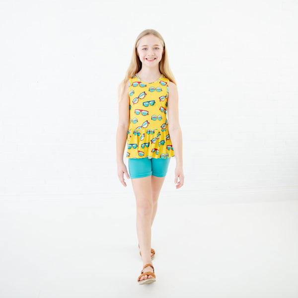 Shades Of Summer Twirler Tank Top And Short Set