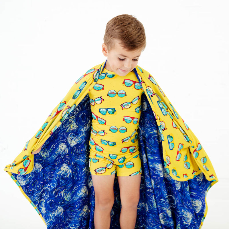 Shades Of Summer Reversible Blanket