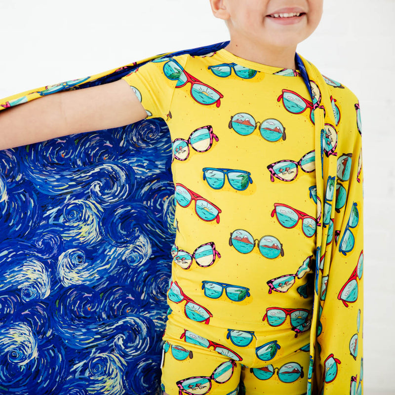 Shades Of Summer Reversible Blanket