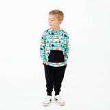 A Drop Of Magic Hoodie And Jogger Set - Teal