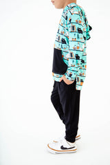 A Drop Of Magic Hoodie And Jogger Set - Teal