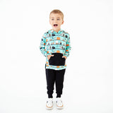 A Drop Of Magic Hoodie And Jogger Set - Teal