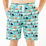 A Drop Of Magic Men's Sleep Shorts - Teal