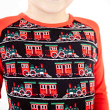 Long Sleeve Raglan Shirt Set: Holiday Cookies Duo
