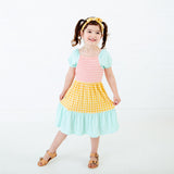 Triple Dip Smocked Dress
