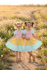 Triple Dip Smocked Dress