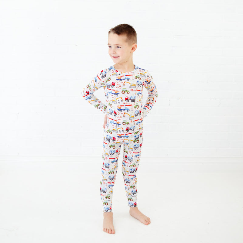 Diggin' Bedtime Two Piece Pajamas Set