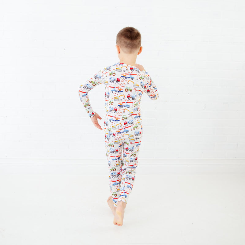 Diggin' Bedtime Two Piece Pajamas Set