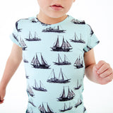 Seas The Day Basic Tee And Short Set