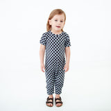 Seas The Day Gingham Short Sleeve Romper