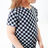 Seas The Day Gingham Short Sleeve Romper