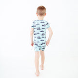 Seas The Day Short Sleeve And Shorts Two Piece Pajamas Set