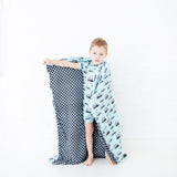 Seas The Day Quilted Children's Bamboo Blanket