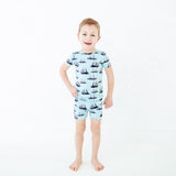 Seas The Day Short Sleeve And Shorts Two Piece Pajamas Set