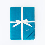 Wave Quilted Adult Bamboo Blanket - Three Layer