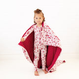 We Believe Convertible Footie - Frosty Pink