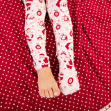We Believe Convertible Footie - Frosty Pink