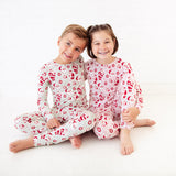 We Believe Two Piece Pajamas Set - Wintergreen