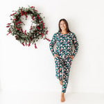 We Believe Women's Long Sleeve Loungewear - Jolly Green