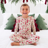 We Believe Two Piece Pajamas Set - Wintergreen