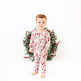 We Believe Convertible Footie - Wintergreen