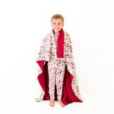 We Believe Quilted Children's Bamboo Blanket - Wintergreen