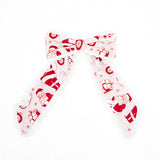 We Believe Lace Lined Bow Clip - Frosty Pink - DROPPING AUGUST 12TH