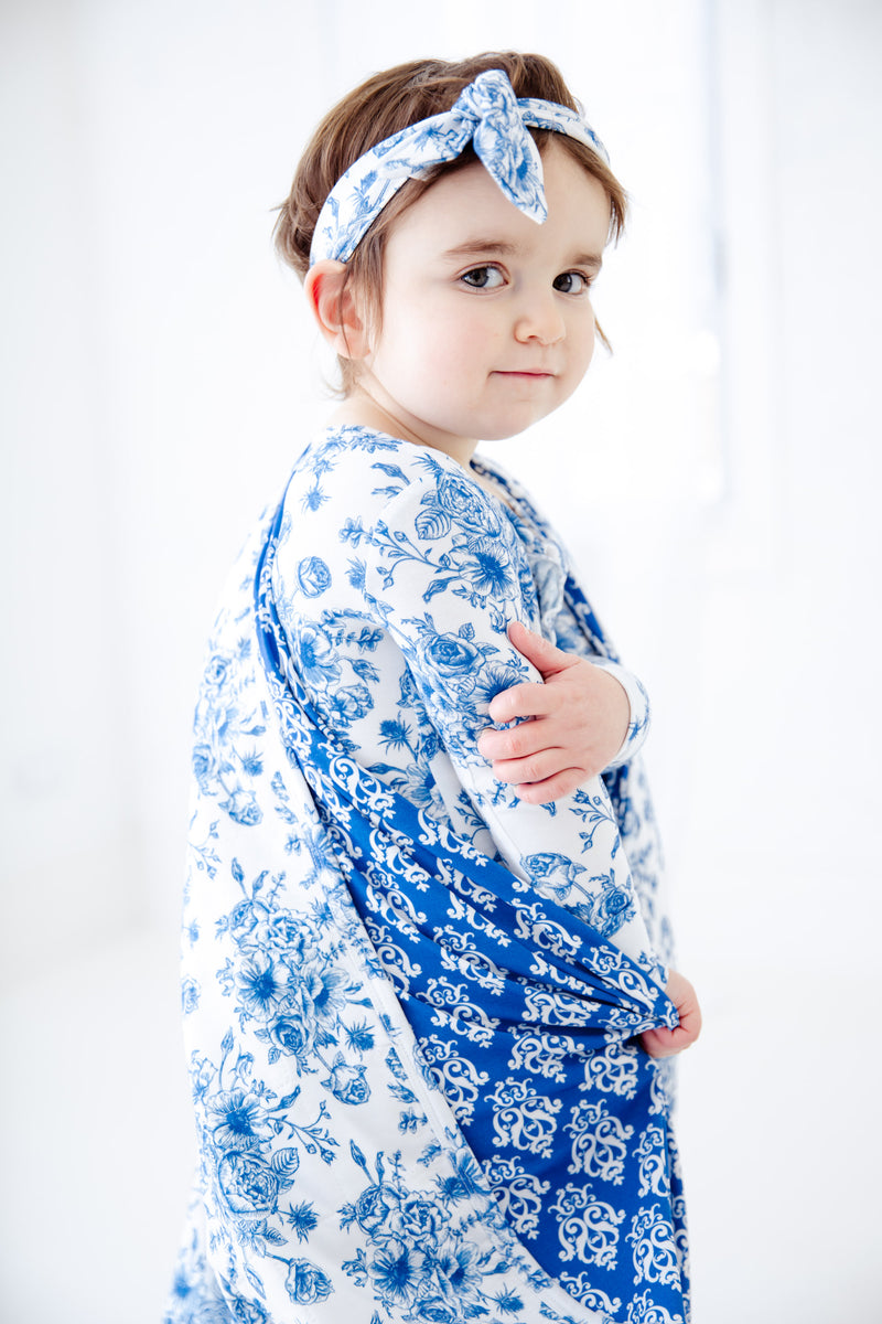 Something Blue Topknot Headband