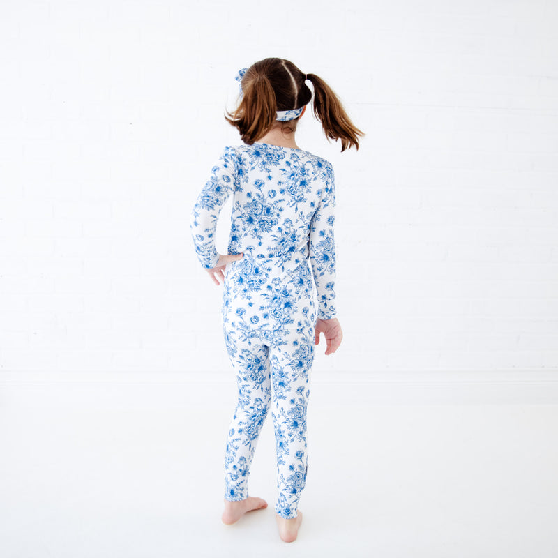 Something Blue Two Piece Pajamas Set