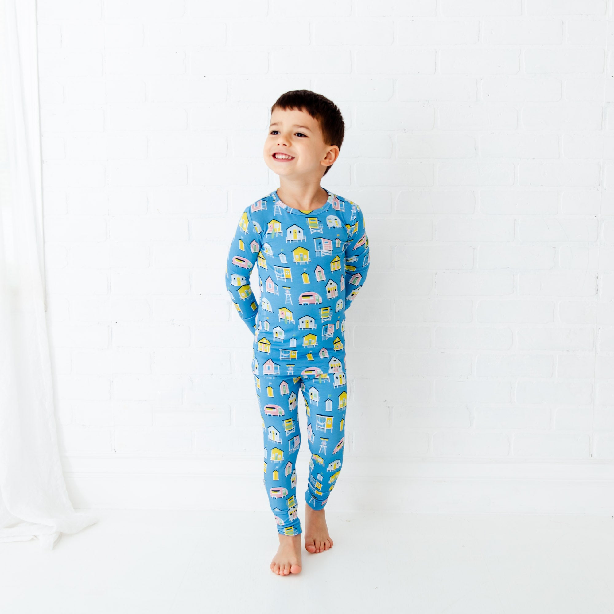 Gone Coastal Two-Piece Pajamas Set for kids | Dreamiere