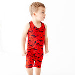 No Bones About It Shortie Tank Romper